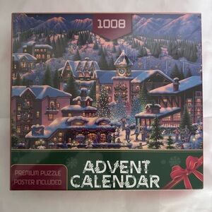 Advent Calendar Christmas jigsaw puzzle premium puzzle poster included 1008 Plz